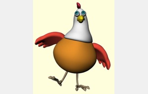 Les poules sont toutes sorties!