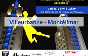 Villeurbanne x Montélimar le 6 Avril (N1 Masculine)