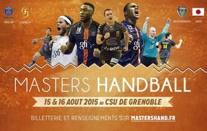 Masters de handball les 15 &amp; 16 Août