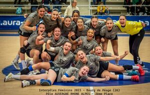 Interpôles F 2023: 3ème place pour le Pôle AURA