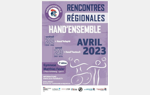 Rencontres Régionales du Hand’ensemble 2023