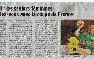 DL du 24 Février 2018: Les SF ont rendez-vous en coupe de France