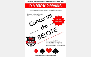 CONCOURS DE BELOTE COTOIS