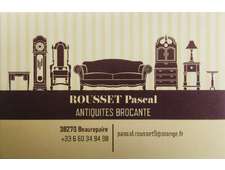 ROUSSET Pascal - Brocanteur, Antiquaire.