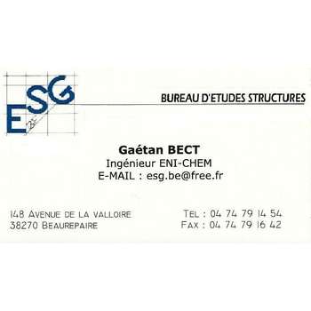 ESG-Bureau d'Etudes