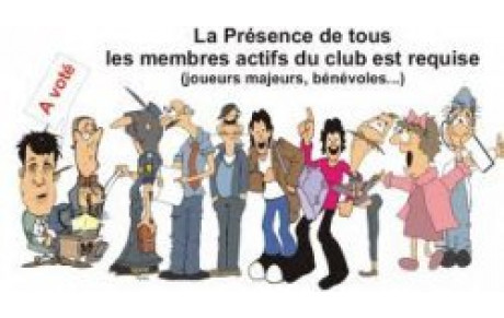 Assemblée Générale: Le 1er Juillet