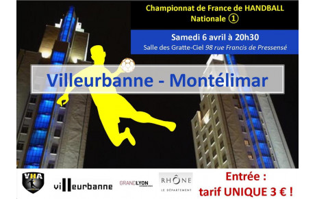 Villeurbanne x Montélimar le 6 Avril (N1 Masculine)