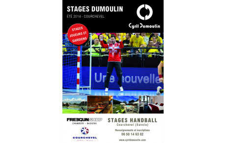 Juillet 2014: stages Cyril Dumoulin à Courchevel