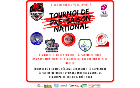 13/09: TOURNOI FEMININ DE RENTREE