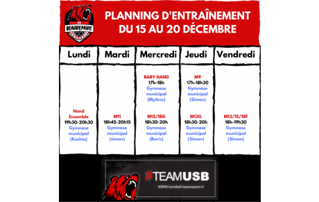 Reprise partielle en fin d'année