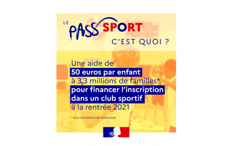 Pass'Sport: n'oubliez pas vos justificatifs !
