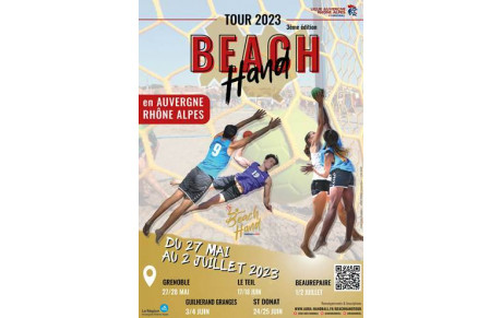 Compte à rebours pour le Beach Hand Tour
