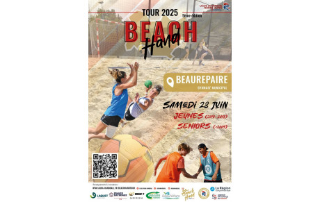Beach Hand Tour 2025: Inscriptions ouvertes